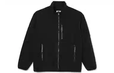 Polar Skate Co Fleece Zip Jacket Black