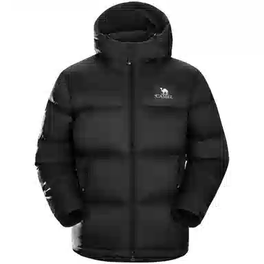 CAMEL Warm Fleece Series Down Jacket