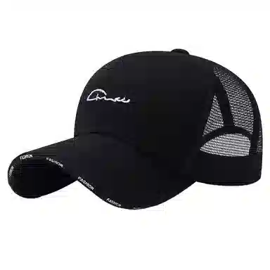 祎步康 时尚透气韩版潮百搭三明治户外休闲遮阳 涤纶 鸭舌帽 男女同款情侣款