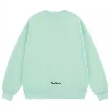 大卫贝肯 简约基础款美式复古纯色日常通勤百搭圆领休闲宽松落肩袖套头卫衣 男女同款