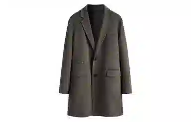 PEACEBIRD MEN Wool Coat