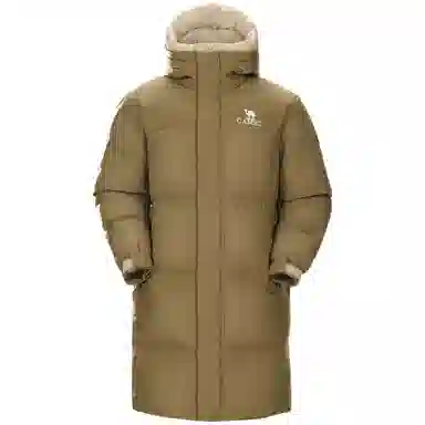 CAMEL Warm Fleece Series Down Jacket