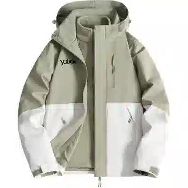 雅鹿优选  三合一防保暖抗静电连帽  防水防风透气耐磨冲锋衣 男女同款