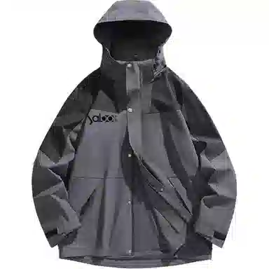 雅鹿优选  日常休闲百搭透气  防水防风耐磨冲锋衣 男款