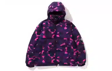 A BATHING APE FW22 Color Camo Down Jacket