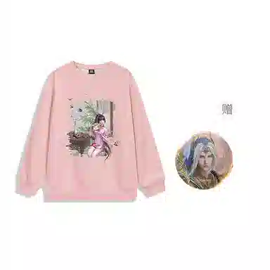 腾讯视频草场地 斗罗大陆动画设计小舞国风款动漫国潮简约上衣圆领卫衣 男女同款