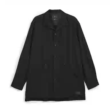 Y-3 Flannel Shirt Black