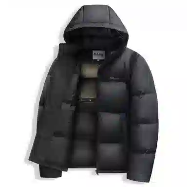FAIRWHALE Thermal Windproof Down Jacket Black