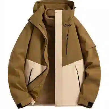 雅鹿优选  休闲舒适百搭时尚  防水防风透气耐磨保暖冲锋衣 男款