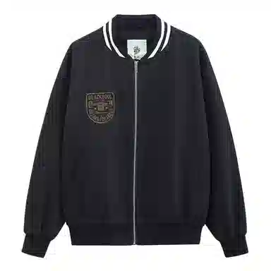 Oniarai Wing Embroidery Jacket Black