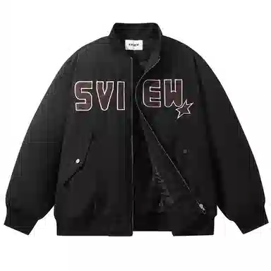 S.view Retro Star Logo Cotton Jacket