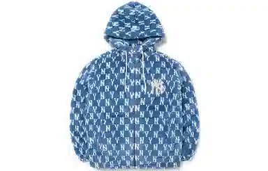 MLB Vintage Fleece Jacket Blue