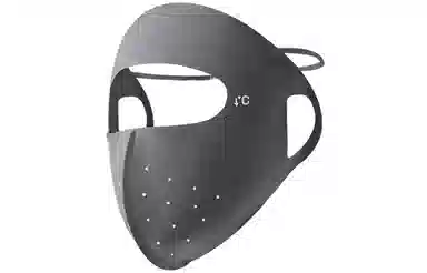 优幽兰 百搭休闲纯色高级感遮全脸无痕口罩女时尚潮流高颜值防紫外线脸基尼骑行防护透气脸罩显脸小 锦纶 氨纶 防晒面罩 女款