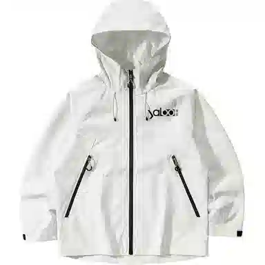 雅鹿优选  纯色连帽拉链  防风透气速干超轻冲锋衣 男女同款