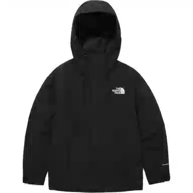 The North Face Logo Zip Hoodie Jacket Black