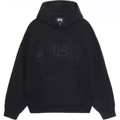 Stussy FW24 FELT PATCH KNIT HOODIE