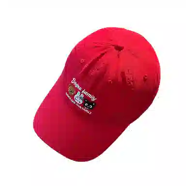 杨同学 卡通 棉 鸭舌帽 男女同款情侣款