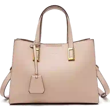 梦特娇 可拆卸肩带 大容量手提包包 潮流时尚经典气质外出 合成革 单肩斜挎包 女款 黑色/红色/杏色