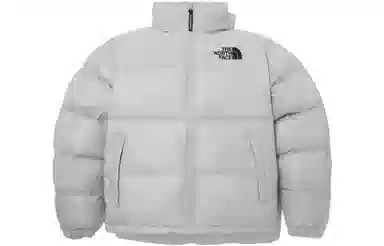 The North Face Nuptse FW23 Light Grey