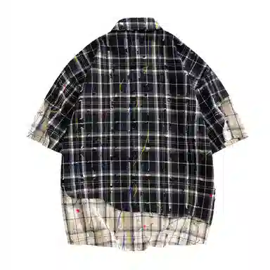 The Simpsons Vintage Graffiti Embroidered Shirt Jacket