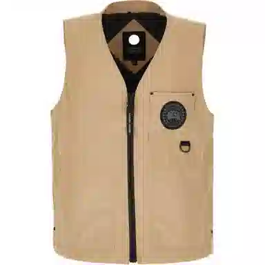 Canada Goose V-Neck Vest Beige