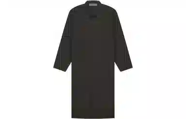 Fear of God Essentials Long Coat Off Black