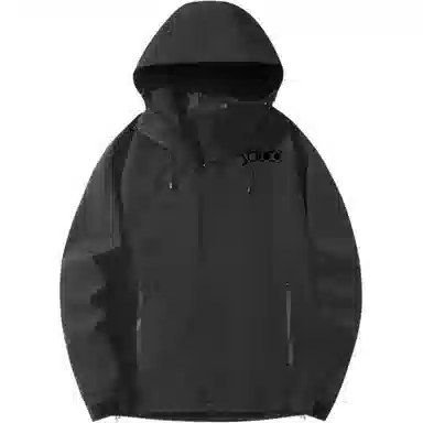 雅鹿优选  纯色保暖舒适  防水防风透气耐磨冲锋衣 男女同款