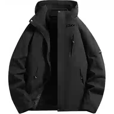 雅鹿优选  休闲舒适百搭时尚  防水防风透气耐磨保暖冲锋衣 男款