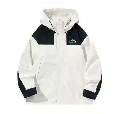 KW Mountain Print Windproof Waterproof Jacket