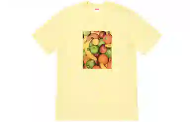 Supreme SS19 Fruit Tee Pale Yellow