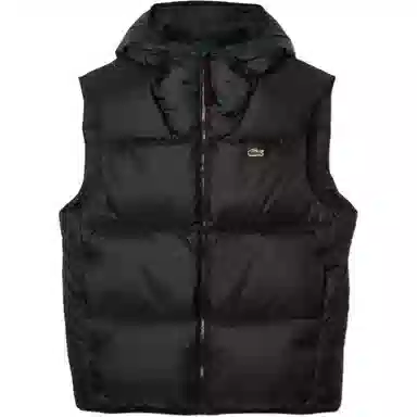 Lacoste Waterproof Vest Black