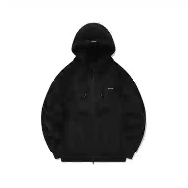 COVERNAT Fleece Logo Hoodie Black