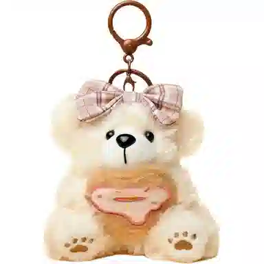 兰妮诗 烘焙系列甜点款国风蝴蝶结装饰  谷圈挂件