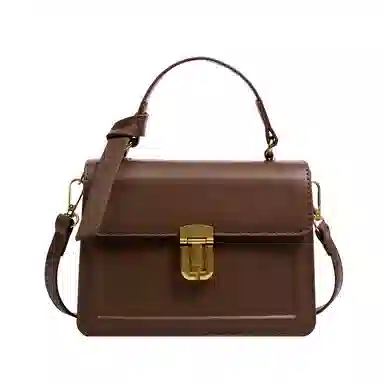 Jane Klain Retro Mini Bag Midnight Black/Chestnut Brown