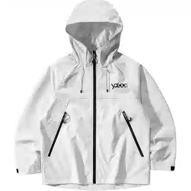 雅鹿优选  纯色连帽拉链  防风透气速干超轻冲锋衣 男女同款