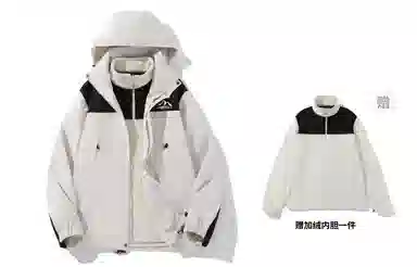 KW Mountain Print Windproof Waterproof Jacket