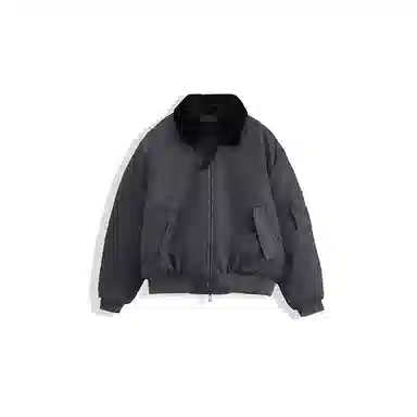 我是大卫 机能风翻领保暖休闲外套夹克 男女同款