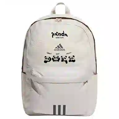 adidas Classic Badge Backpack Light Grey Black