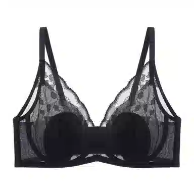 欧迪芬 性感法式蕾丝收副乳防下垂文胸 女款