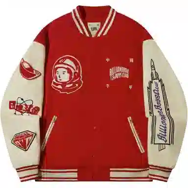 Li-Ning x Billionaire Boys Club Red Cotton Jacket