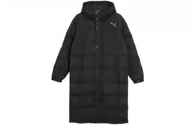 PUMA Long Down Jacket Black