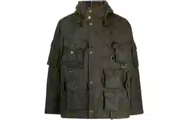 Barbour x Baracuta Harvard Olive