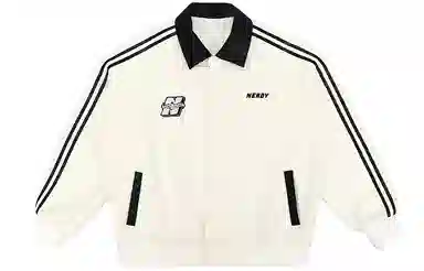 NERDY FW22 Beige Baseball Jacket