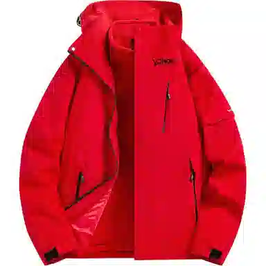 雅鹿优选  休闲舒适百搭时尚  防水防风透气耐磨保暖冲锋衣 男款