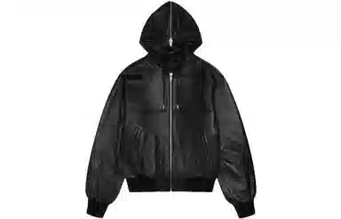 Stussy FW23 SS LINK LEATHER BOMBER Logo