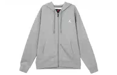 Jordan Essentials Hoodie Jacket Dark Grey