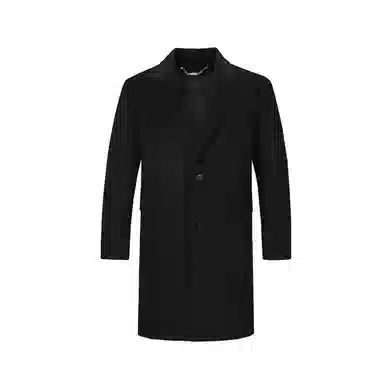 DAVID NAMAN Detachable Down Liner Coat Black
