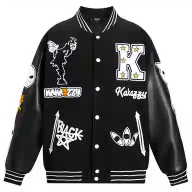 KAKAZZY Bomber Jacket Black
