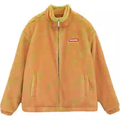 SPRAYGROUND Shark Gradient Letter Fleece Jacket