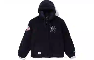 New Era x MLB Yankees Zip Hoodie Navy